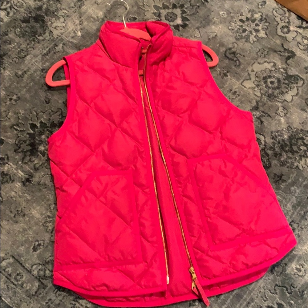 J.crew pink vest